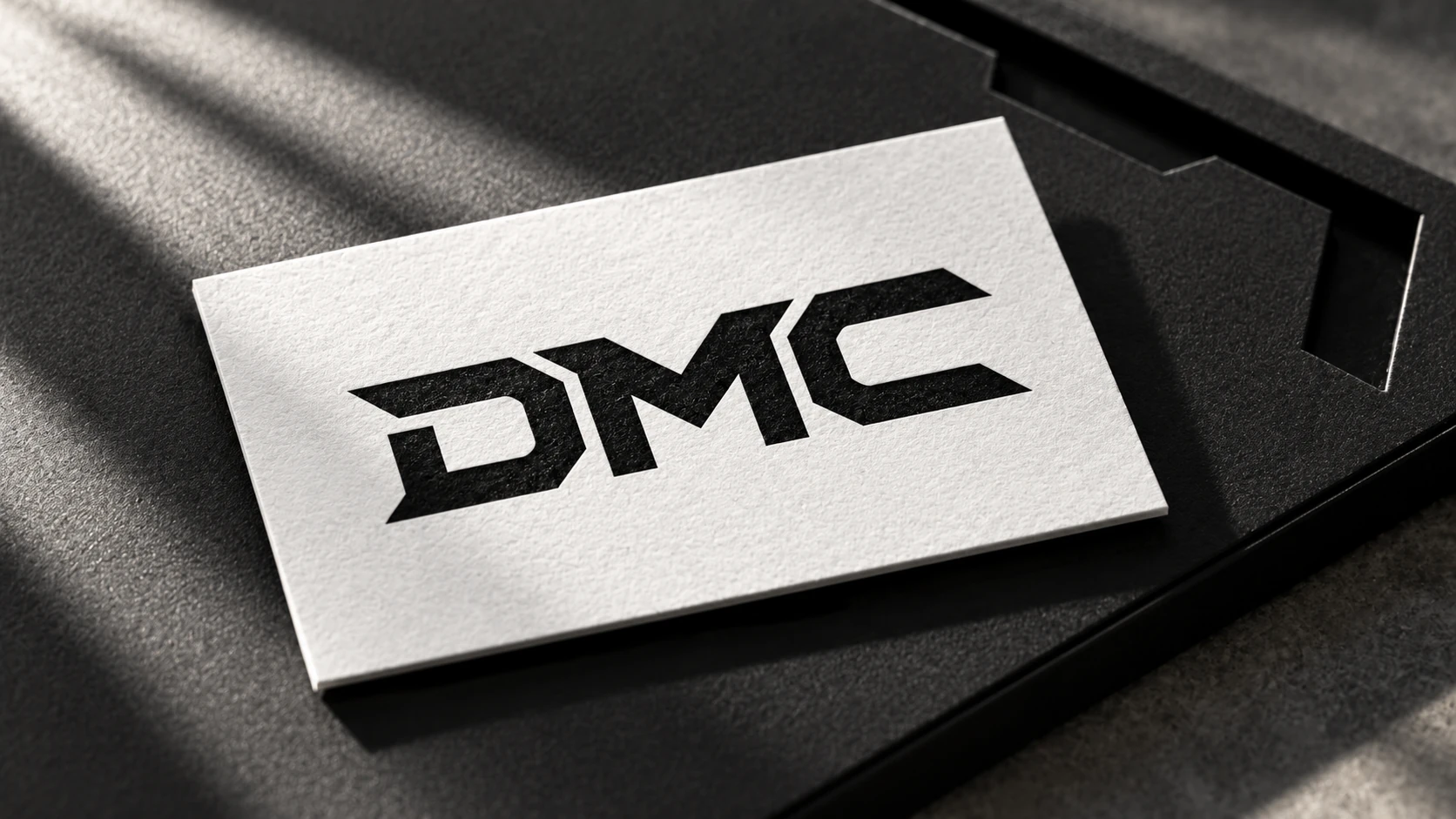 A close study of DMC identity materials and precise print finishes