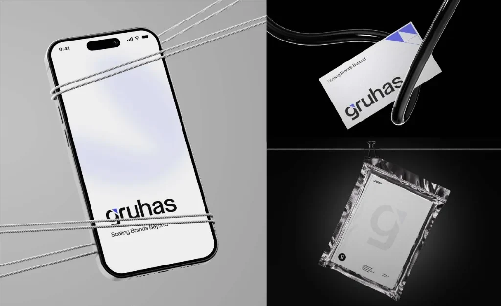 The identity across small-format touchpoints / concept