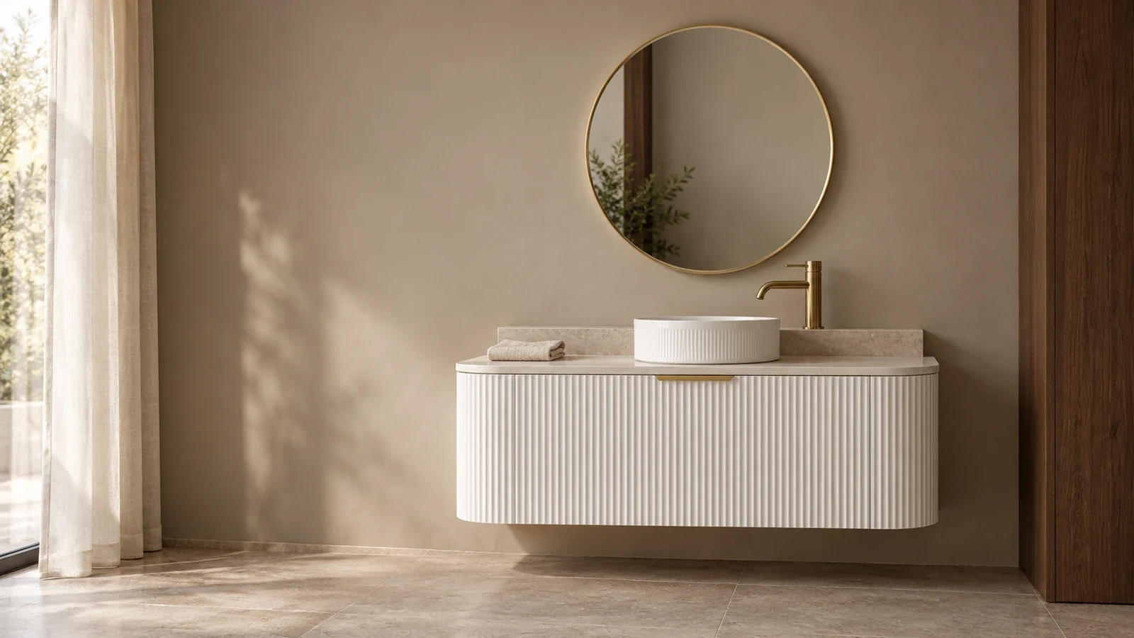 Room-led campaign direction / styled bathroom visualisation