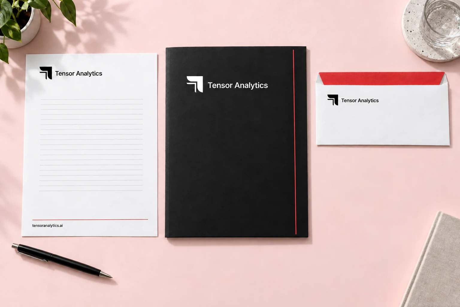 Tensor Analytics / Brand system & product narrative presentation
