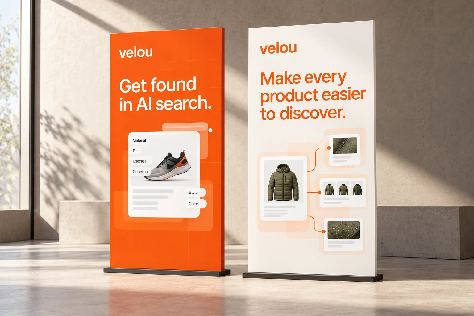 Velou product and campaign communications