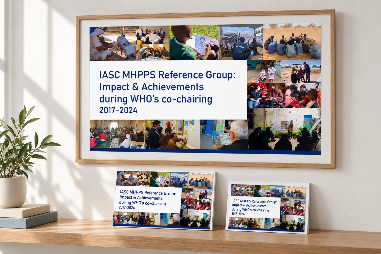 IASC presentation material / display application
